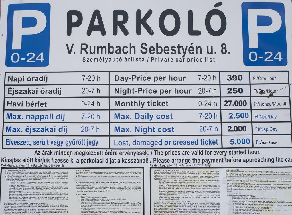 Rumbach Holiday Budapešť Pokoj fotografie